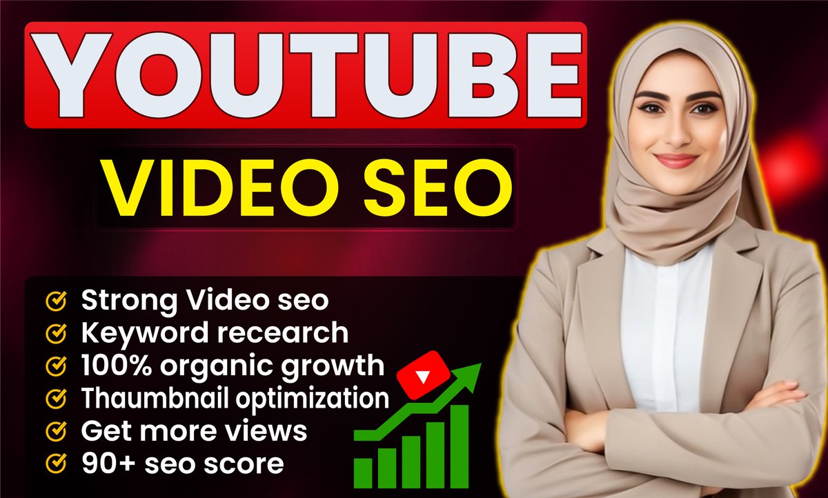 refatauthi78's tweet photo. I will manage your youtube channel, seo optimize for top ranking https://t.co/GqbZBulwDv