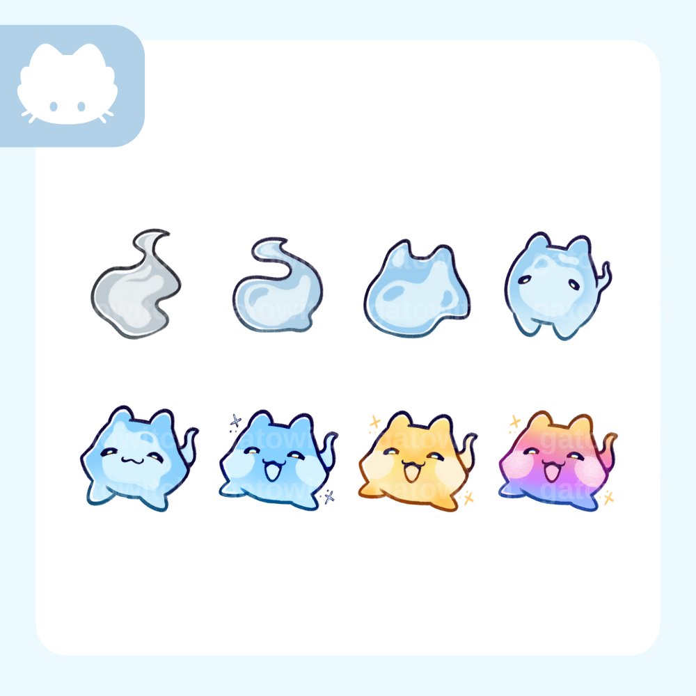 gatto_shrimp's tweet image. Sub badges for @Kaovtuber 🩶