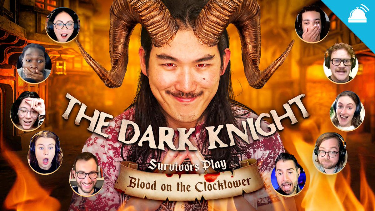 Today at 2pm ET/ 11am PT, we are back for another edition of Survivors Play Blood on the Clocktower. Trust us, you do not want to miss this one! youtube.com/watch?v=CwKCH9…