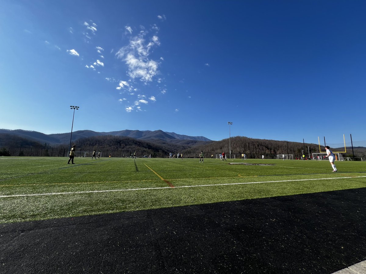 Not a bad backdrop for some Wildcat soccer!  Let’s go boys! <a href="/AthleticsOrhs/">ORHS Wildcats Athletics</a>