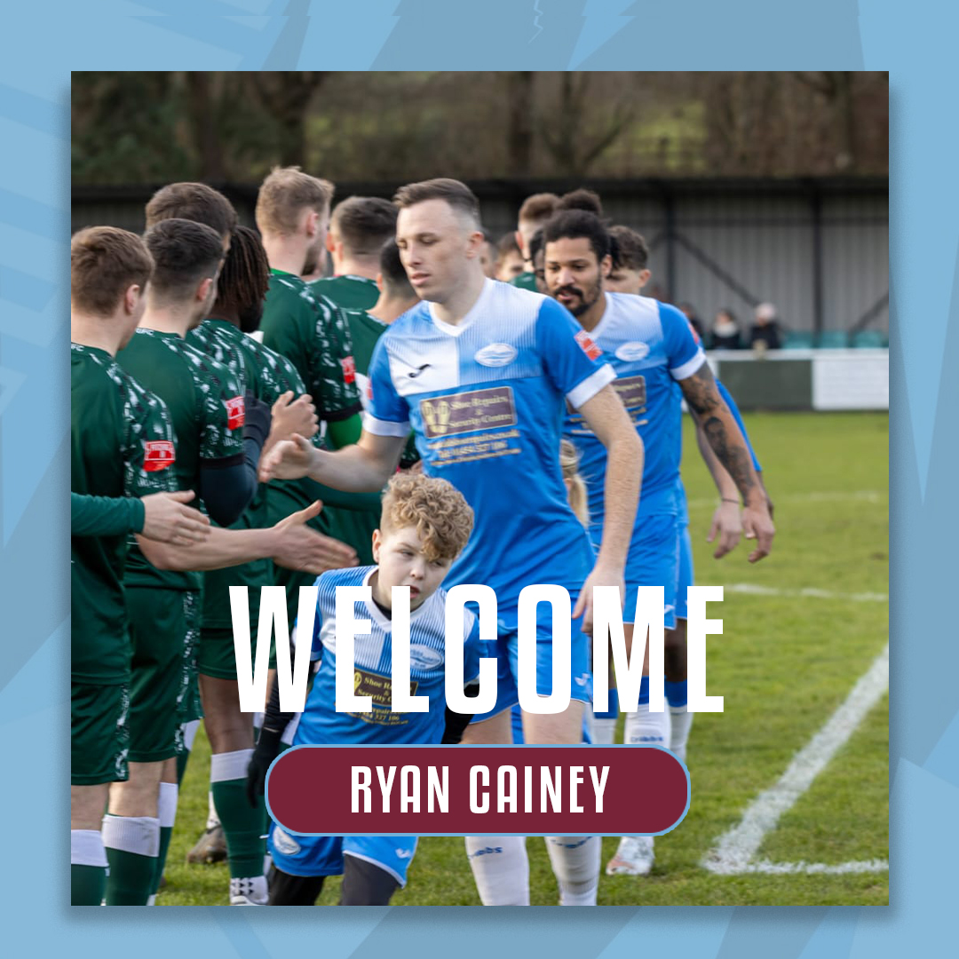 TauntonTownFC's tweet photo. SQUAD NEWS 

A massive welcome to midfielder, Ryan Cainey, who joins the Peacocks from Cribbs F.C.

Ryan goes into today's matchday squad. 

#UpThePeacocks🦚 https://t.co/IFHoeMm864
