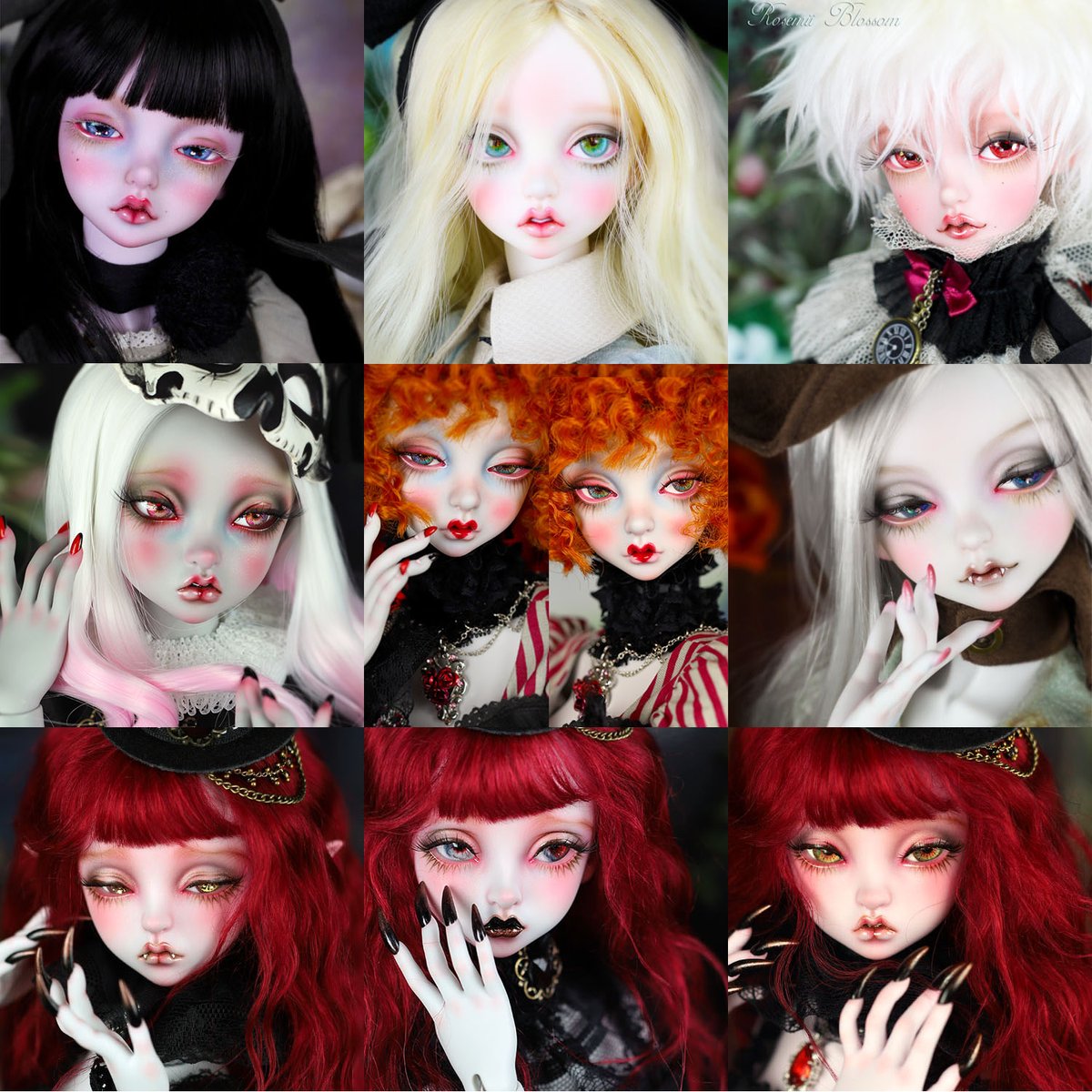 FOC Mona Alice in Dreamyland ヘッド ホワイト肌 peaks woods FOC Mona Alice in Dreamyland ヘッド ホワイト肌 peaks woods