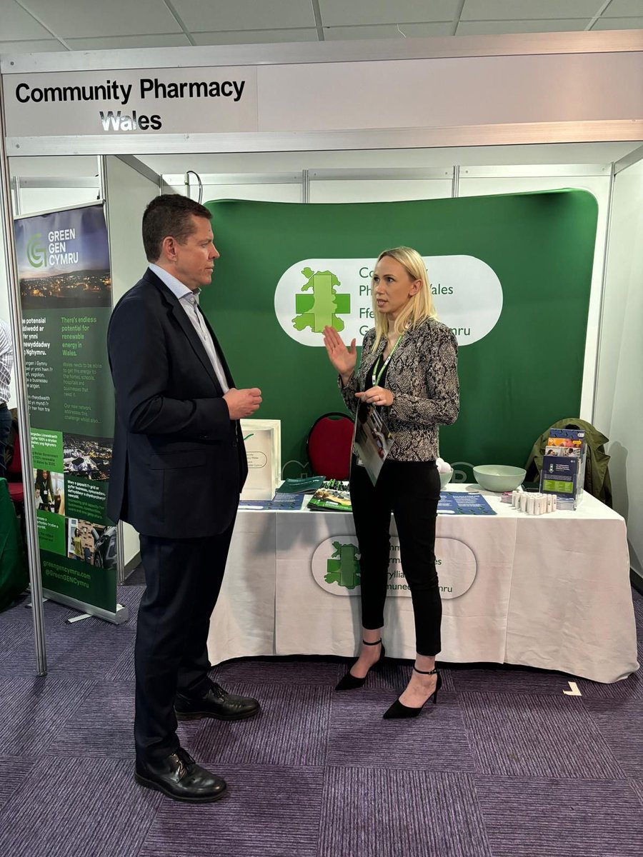 Community Pharmacy Wales (@cpwales) on Twitter photo Lovely to talk to <a href="/RhunapIorwerth/">Rhun ap Iorwerth</a> about the potential role that community pharmacies could play in Wales’ health preventative agenda.
Braf cael siarad â <a href="/RhunapIorwerth/">Rhun ap Iorwerth</a> am y rôl bosibl y gallai fferyllfeydd cymunedol ei chwarae yn agenda atal iechyd Cymru. Lovely to talk to <a href="/RhunapIorwerth/">Rhun ap Iorwerth</a> about the potential role that community pharmacies could play in Wales’ health preventative agenda.
Braf cael siarad â <a href="/RhunapIorwerth/">Rhun ap Iorwerth</a> am y rôl bosibl y gallai fferyllfeydd cymunedol ei chwarae yn agenda atal iechyd Cymru.