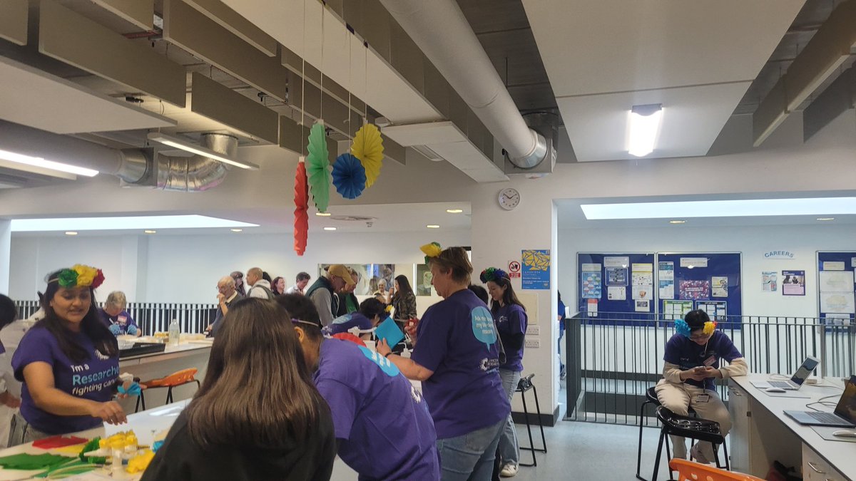 CRUK Cambridge Centre (@crukcamcentre) on Twitter photo We are having a great day at the <a href="/Cambridge_Fest/">Cambridge Festival</a> <a href="/CamBioCampus/">Cambridge Biomedical Campus</a> family day! 🧪
We’ve had lots of families try their hand at our 30+ activities including: making blood soup, CAR-T cell drop and creating codon headbands.
Visit us today until 4pm! 🙌 We are having a great day at the <a href="/Cambridge_Fest/">Cambridge Festival</a> <a href="/CamBioCampus/">Cambridge Biomedical Campus</a> family day! 🧪
We’ve had lots of families try their hand at our 30+ activities including: making blood soup, CAR-T cell drop and creating codon headbands.
Visit us today until 4pm! 🙌
