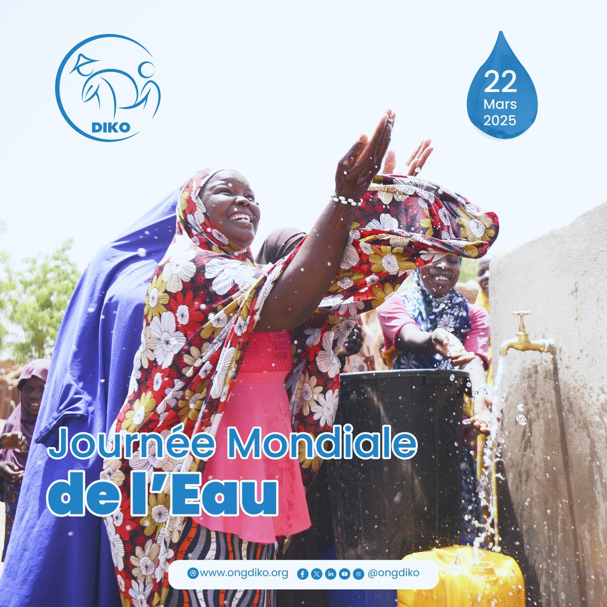 Aujourd'hui, c'est la Journée mondiale de l'eau ! 💧 Chez DIKO, on reste mobilisés pour que chaque communauté au Niger ait accès à cette ressource essentielle. Ensemble, agissons pour une gestion durable et équitable de l'eau ! #JourneeMondialeDeLeau #DIKO #eaupourtous Asamblea