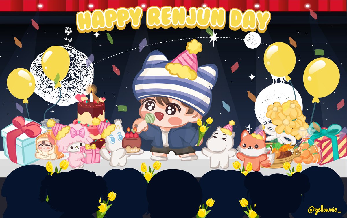 yellownie_'s tweet photo. 🦊🎂💐🎉✨
HAPPY BIRTHDAY RENJUN

#RENJUN  #런쥔  #仁俊 #ロンジュン 
#LittlePrinceRENJUNDay 
#오늘인듯해_드디어_런쥔생일 https://t.co/gvKWonh9Jb