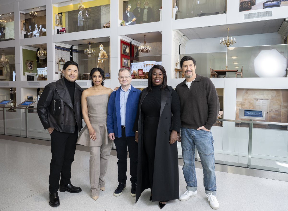 This month, we welcomed some of the cast and the creator of the new <a href="/netflix/">Netflix</a> show #TheResidence produced by <a href="/shondaland/">shondaland tv</a> to The People's House! Thank you to Randall Park, Susan Kelechi Watson, Paul William Davies, Uzo Aduba, and Ken Marino for experiencing our new immersive space.