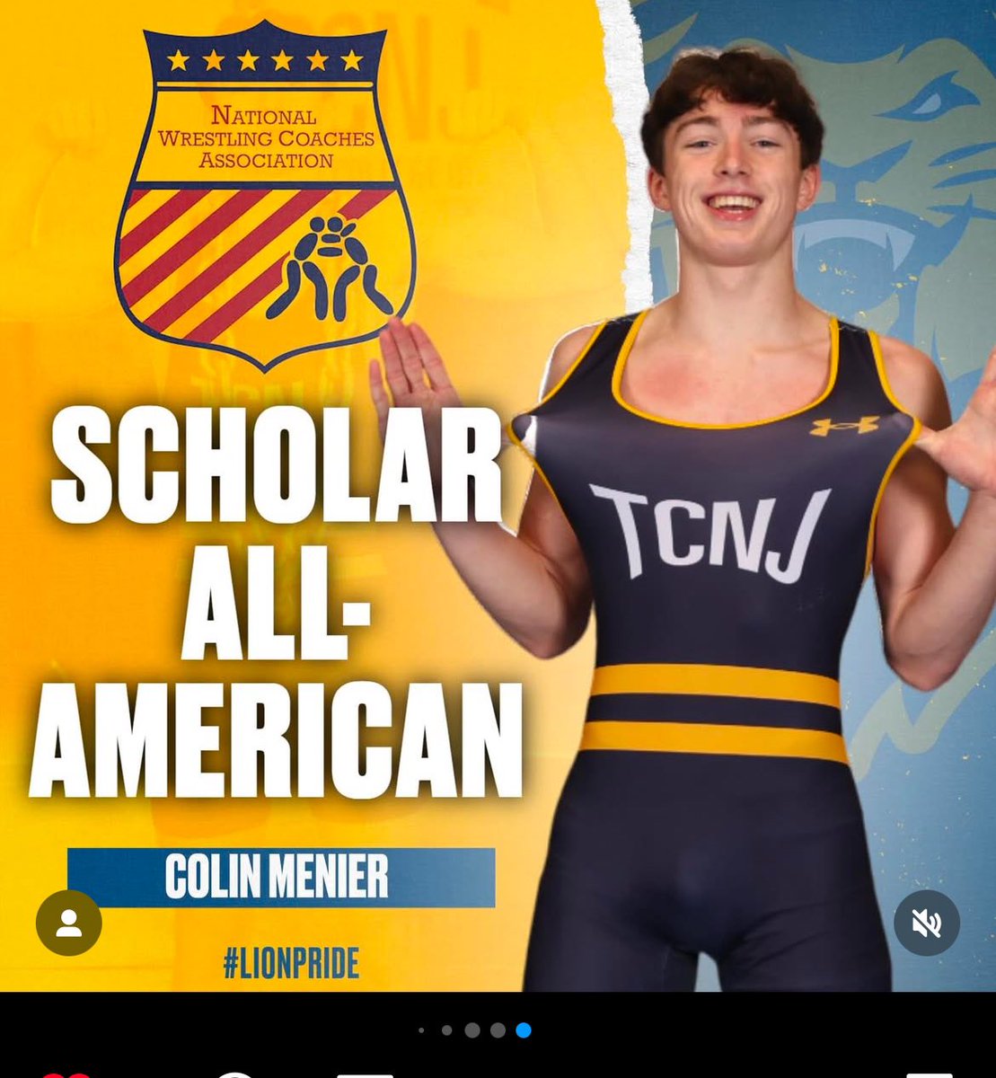 Congrats to former Highlander standout, Colin Menier. Scholar AA!! #hometownpride