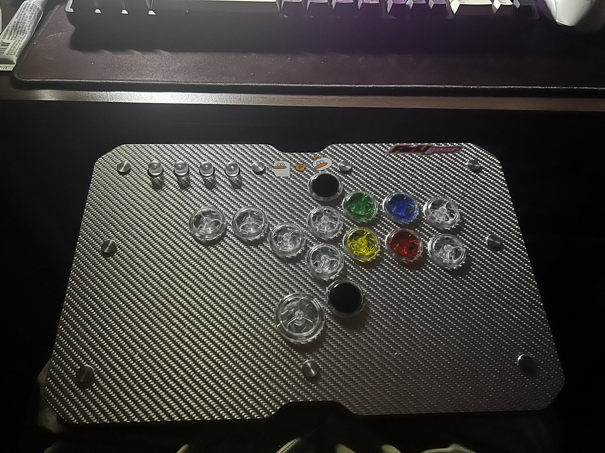 NORESPECTKR's tweet photo. Good leverless controller and arcade buttons @punkworkshop @TonyJP2021 https://t.co/YDZqai9odK