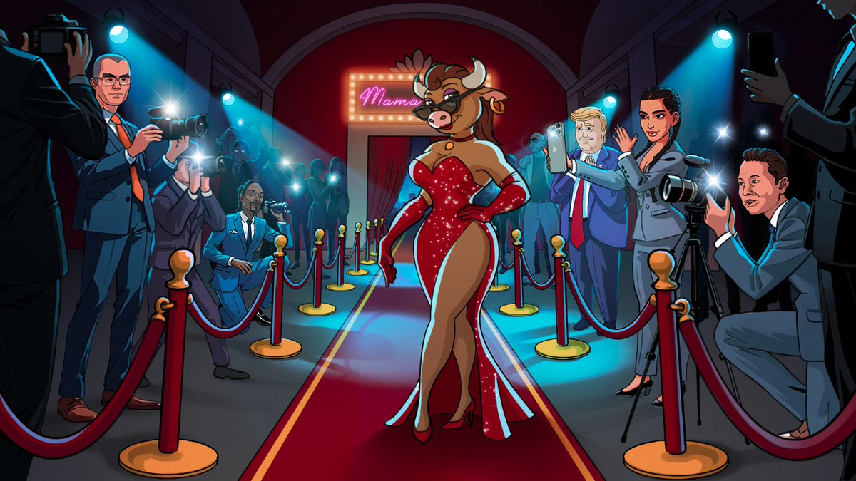 mamabull_token's tweet photo. GM 🐂🔥 $MAMA BULL Fam!

The herd is strong and ready to charge! 🚀 Who's ready to ride this bull to the moon? 💥

#MAMABULL #BullishVibes #FamStrong #MamaBullTo1B
#MamaBullToTheMoon https://t.co/3cw0AH3NAM