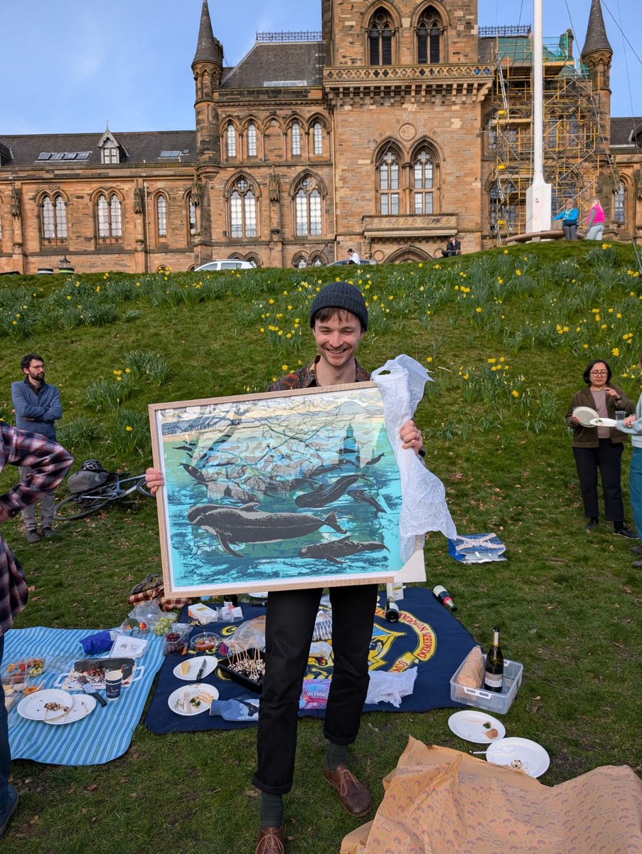 Matt_Arnold_Bio's tweet photo. 🎉PhDone!!*🎉  This week marks the end of 4 fab years at @UofGlasgow ! Feel very fortunate to have worked with so many excellent people in
@UofGSBOHVM 
and
@CVRinfo 
Papers on marine mammal viruses and modelling of host tropism incoming! 🐋 🦠 🦭 🧬 
*apart from corrections 🙃 https://t.co/wipMyFRbKV