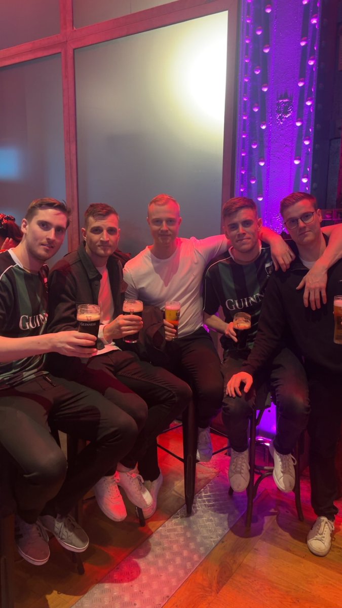 Æfingaferð ársins gengur vel í Írlandi og eru allir orðnir spenntir fyrir næstu helgi þegar við ætlum byrja vegferðina “stysta leiðin í Evrópu”. Frekari fréttir fá okkar fans innan skamms.