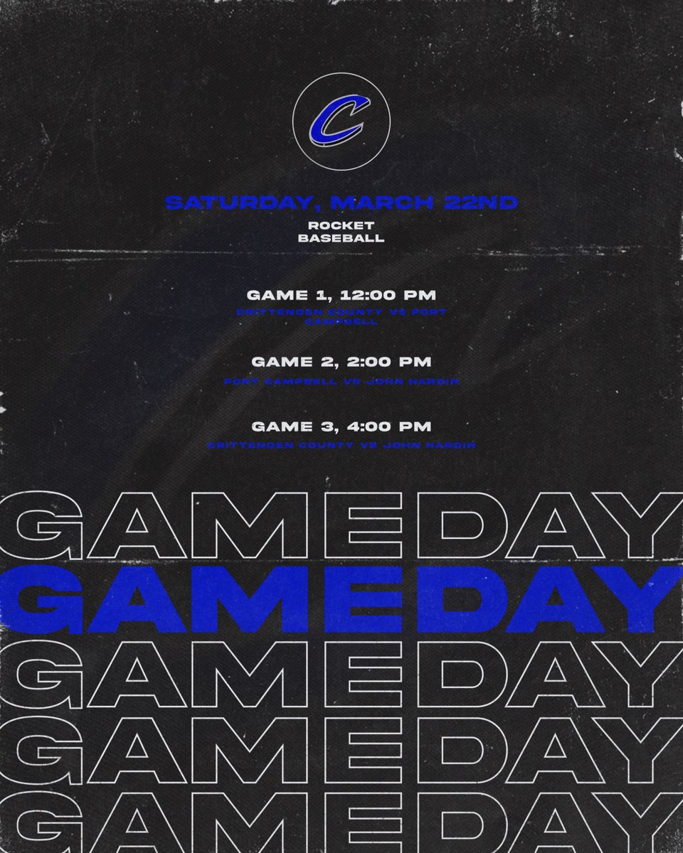 Marion City County Park will be busy with baseball today! Our Rockets are in action at 12:00 and 4:00 PM with a game in between. Come out and support your Rockets!