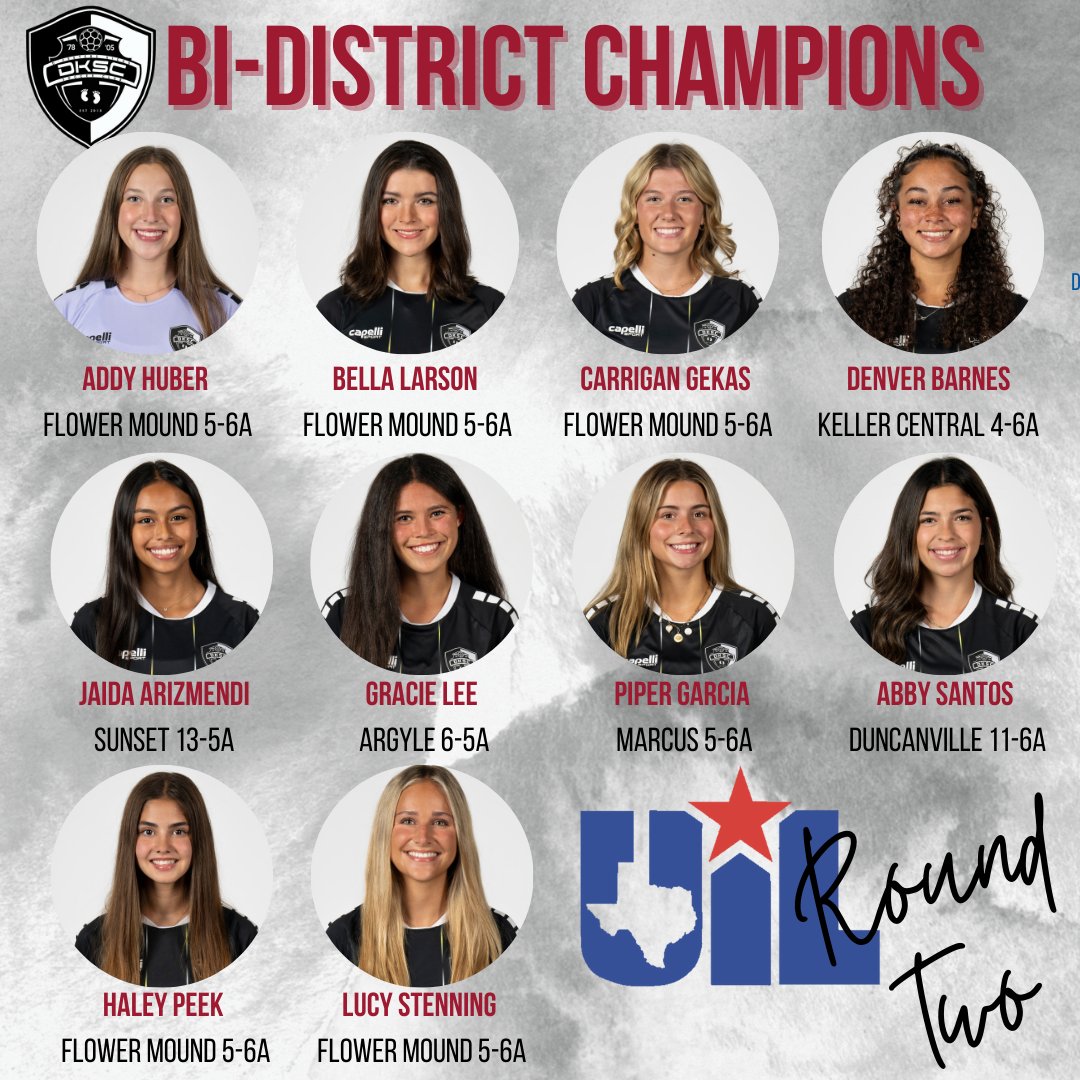 DKSC ECNL 06/07G (@07gdksc) on Twitter photo These girls left it all out on the field and have earned their ticket into round 2 of the <a href="/uiltexas/">Texas UIL</a> playoffs! Congratulations to all our players....keep up the great work! @lethalsoccer <a href="/Gosset41/">Brian Gosset</a> <a href="/DKSC_official/">D'Feeters Kicks Soccer Club</a> #DKSCProud These girls left it all out on the field and have earned their ticket into round 2 of the <a href="/uiltexas/">Texas UIL</a> playoffs! Congratulations to all our players....keep up the great work! @lethalsoccer <a href="/Gosset41/">Brian Gosset</a> <a href="/DKSC_official/">D'Feeters Kicks Soccer Club</a> #DKSCProud