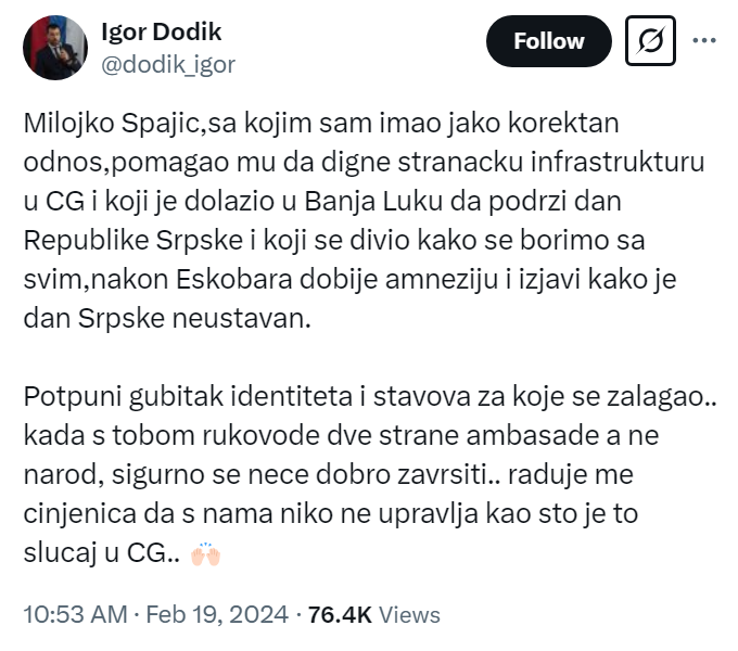 dautovic_asmir's tweet photo. @pokretevropasad https://t.co/tu1srp6P4w