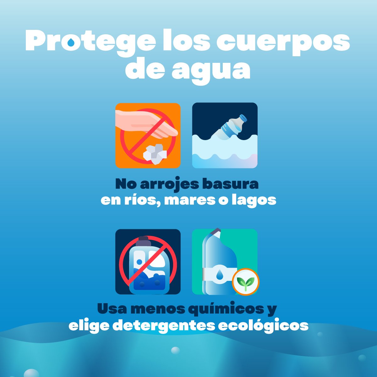 En el #DíaMundialDelAgua 2025 te invitamos a cuidar y crear conciencia sobre cada gota que usamos en el día a día. 

En #SIAPA trabajamos para darle un uso responsable al vital líquido y poder llevar agua a más hogares del #AMG.💧💦

¡Todas y todos podemos cuidarla! 🚰