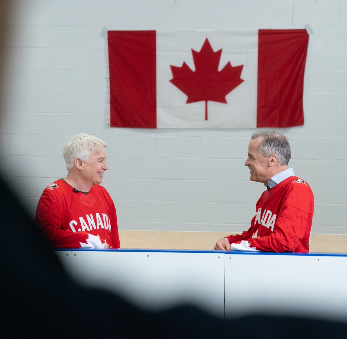 Ran into a great Canadian at the rink the other day.