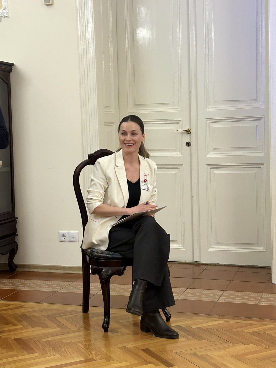 IrinaHohlov's tweet photo. I had the pleasure of moderating the inaugural discussion between our new ambassador, Mihail Barbulat, and young Moldovans in Hungary. We shared insights on academics, careers, integration challenges, and inspiring success stories. Looking forward to more interactions. https://t.co/xccN5UkmwM