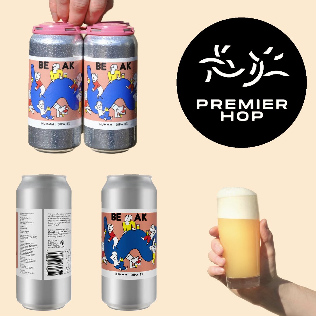 📢 NEW and FRESH 🙌

From <a href="/TheBeakBrewery/">Beak</a> 

👉 HUMMM / Double IPA / 8%

<a href="/premierhop/">Premier Hop</a>