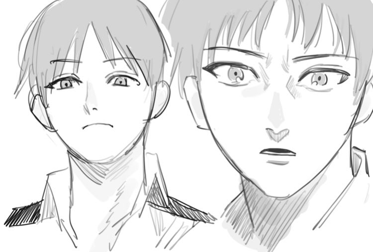 sizukiii__'s tweet image. 練習！模写