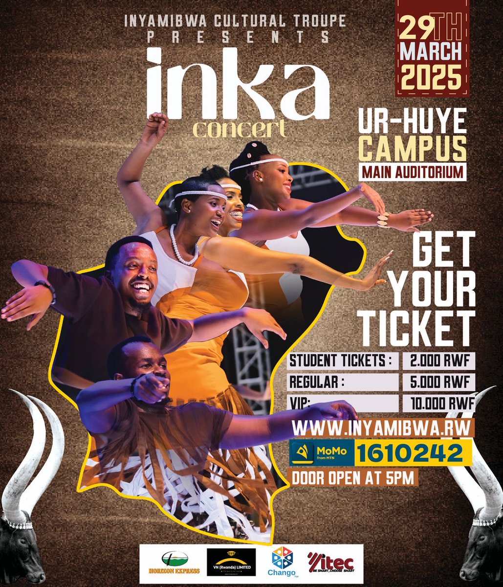 Bantu ba Huye muri tayali #InkaConcert yaje kubwanyu get your ticket
