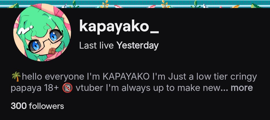 KapayakoVT 🥭 tweet media