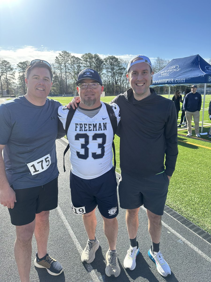 Schuyler VanValkenburg (@scvanvalkenburg) on Twitter photo Started my day with <a href="/Rogish4Tuckahoe/">Rogish4Tuckahoe</a> at the <a href="/DSFAthletics/">DSFAthletics</a> Sports Boosters’ Mavericks Miles! A beautiful morning to raise some money for kids and get some exercise.
Although my 5k time is not what it used to be … Started my day with <a href="/Rogish4Tuckahoe/">Rogish4Tuckahoe</a> at the <a href="/DSFAthletics/">DSFAthletics</a> Sports Boosters’ Mavericks Miles! A beautiful morning to raise some money for kids and get some exercise.
Although my 5k time is not what it used to be …