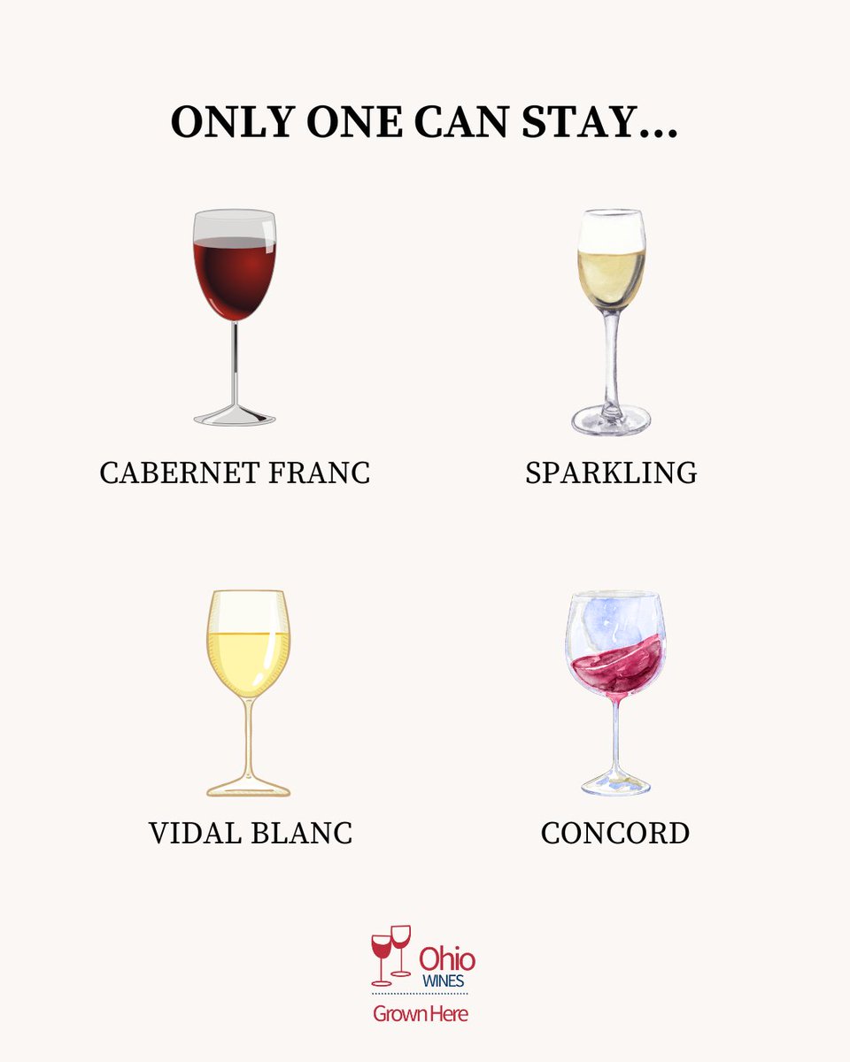 Decisions decisions 👀 Which one are you choosing? 👇⁠
⁠
#ohiowine #grownhere #wine