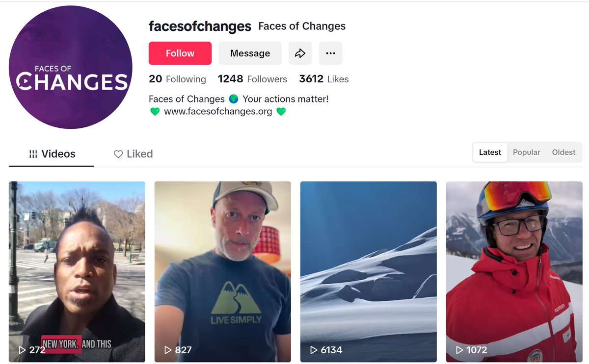 The #FacesOfChanges Campaign is now on <a href="/tiktok/">TikTok</a>, spotlighting individuals driving #ClimateAction through innovation, community efforts, and sustainable living.

tiktok.com/@facesofchanges