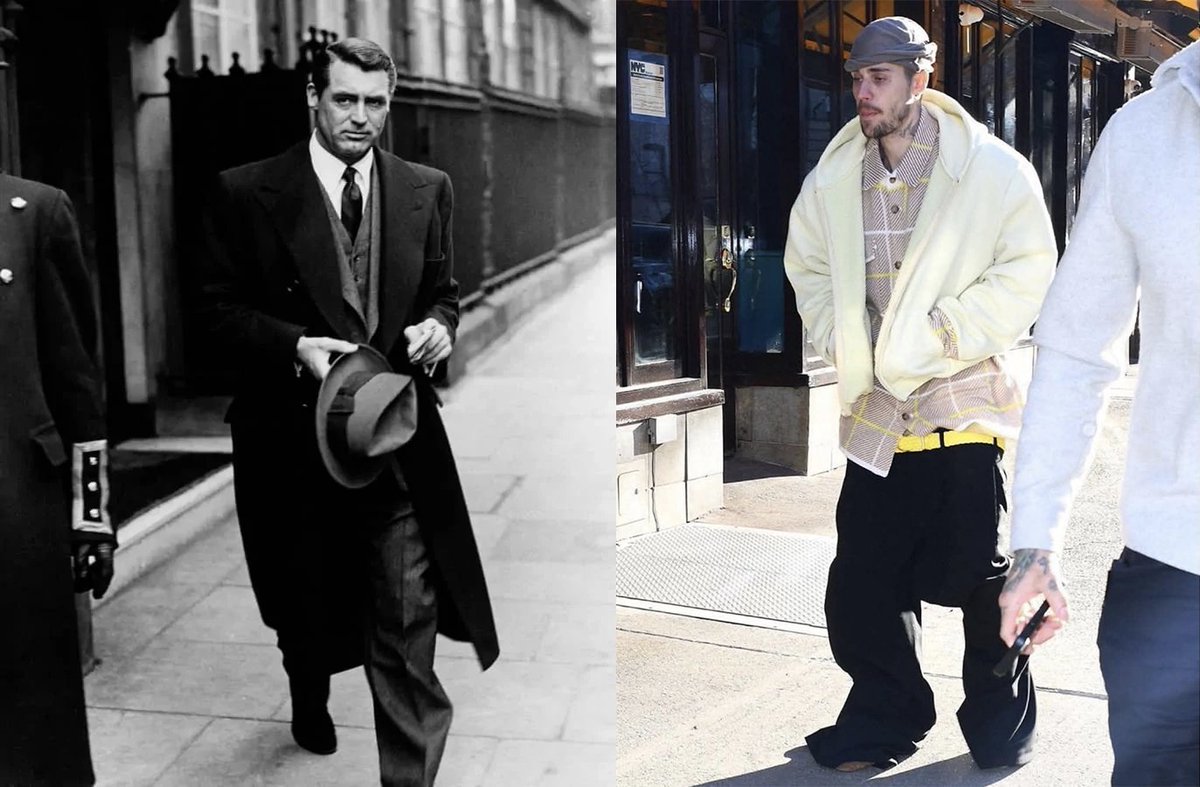 ThatVeryArthur's tweet image. We must bring elegance back

This isn't some preferential sophistry, nor is this a dig at @justinbieber 

Both people in this image had or have personal demons -- we all do, we are all animal and being, it is in fact what makes dynamism possible. What matters is what we do to