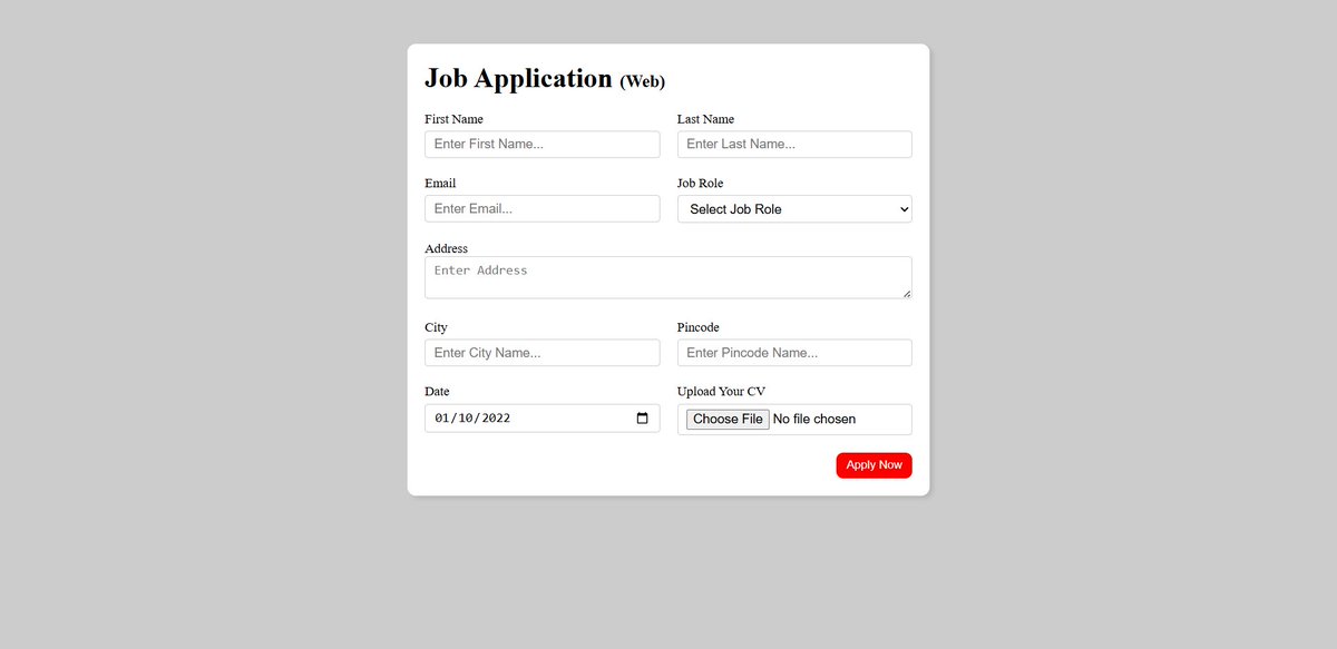 javadeveloper99's tweet image. 🚀 Built a Job Application Website using HTML &amp;amp; CSS!

Check it out here: github.com/javadeveloper9…

#WebDevelopment #JobApplication #HTML #CSS #Frontend