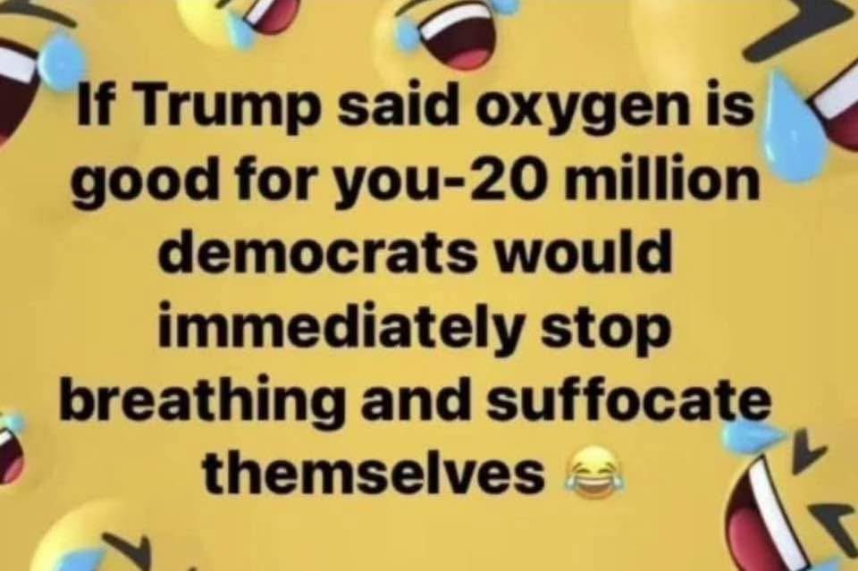 Irwin_Bill's tweet photo. Saw this and had to share.   It seems true.  If he is for something, the left is definitely against it. https://t.co/1LP8Vbgf22