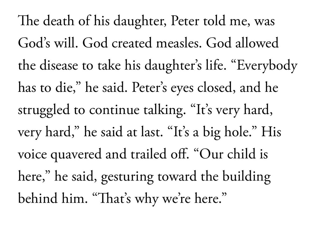Jemele Hill (@jemelehill) on Twitter photo Finally got around to reading this stunning and well-written piece in <a href="/TheAtlantic/">The Atlantic</a> from Tom Bartlett about the father whose 6 year old was this countryās first measles death in a decade. This part stops you in your tracks. Finally got around to reading this stunning and well-written piece in <a href="/TheAtlantic/">The Atlantic</a> from Tom Bartlett about the father whose 6 year old was this countryās first measles death in a decade. This part stops you in your tracks.