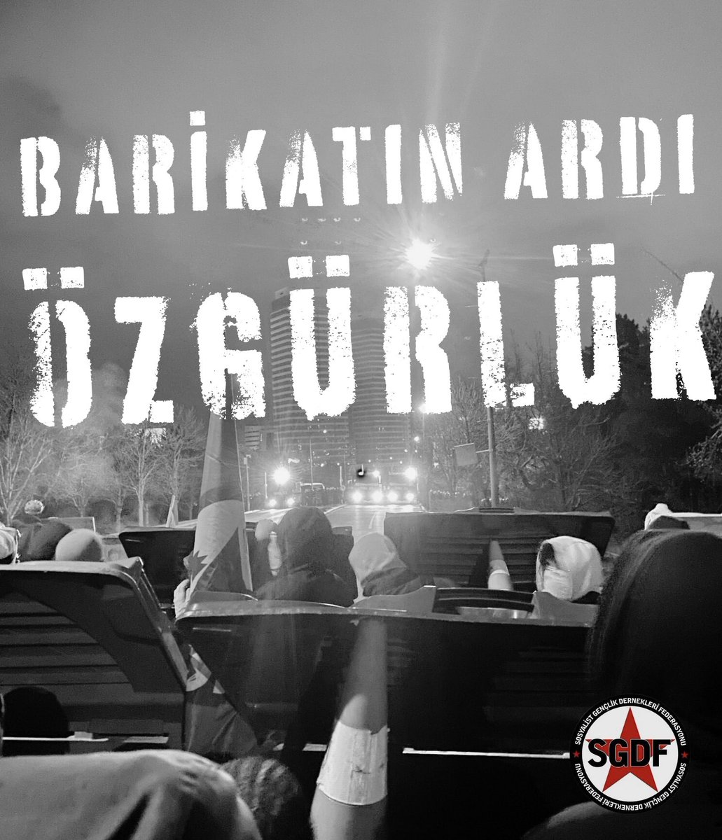 ⚡️Barikatın ardı özgürlük!

     #sokağa