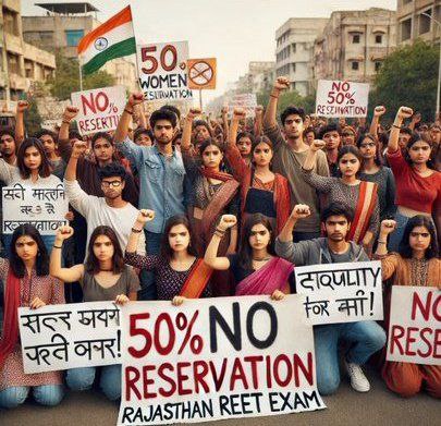 एक तरफ महिलाओं को आरक्षण देना अच्छी बात है लेकिन दूसरी तरफ BSTC धारी लड़कों के साथ कुठाराघात भी है क्योंकि 50% आरक्षण के बाद लड़कों को नाममात्र की सीट मिलेगी 😥
<a href="/RajCMO/">CMO Rajasthan</a> <a href="/BhajanlalBjp/">Bhajanlal Sharma</a>
#महिला_आरक्षण_युवाओं_का_अभिशाप
10