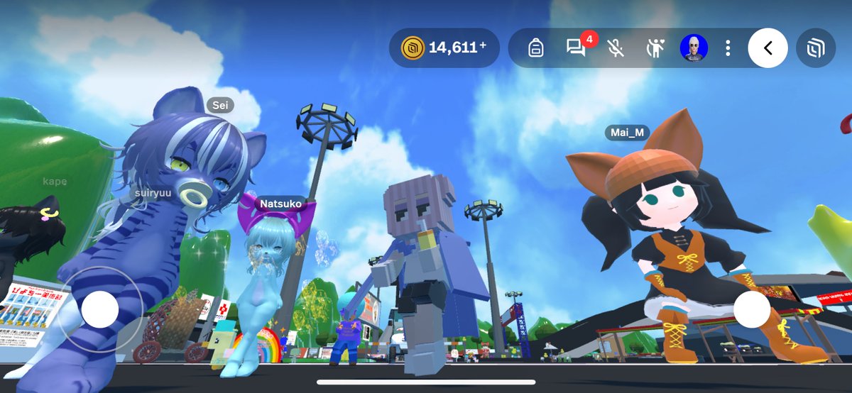 iraxlab's tweet image. Last night at Piyochi Game in @Spatial_io - fun fashion show by @Ghostwriter225, dancing, and rocking my #bitbeast avatar with mango juice by @akidcalledbeast. Good times! 🍹
spatial.io/s/piyochi-resu…
@i_clip_yamagami @724Sei @hashinatsu777 @Mai_M_2023 @Spectrum_NFTart @suiryuu2014