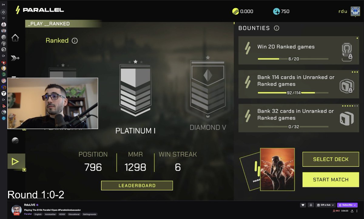 Chilling with <a href="/RduStreaming/">Rdu</a> in <a href="/ParallelTCG/">Parallel</a> first tournament of S2

Join us //

Link in next post