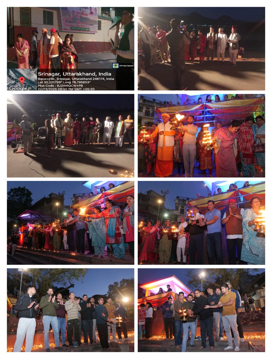 NAGAR NIGAM SRINAGAR (@srinagar800315) on Twitter photo Municipal Corporation of Srinagar successfully organised Ganga Aarti on the occasion of three years of excellence and World Water Day at Sharda Nath Ghat in which people participated enthusiastically and made the Ganga Aarti a success.
<a href="/SBMUttarakhand/">SBM Uttarakhand</a>
<a href="/UDDUttarakhand/">Urban Development Directorate Uttarakhand</a> Municipal Corporation of Srinagar successfully organised Ganga Aarti on the occasion of three years of excellence and World Water Day at Sharda Nath Ghat in which people participated enthusiastically and made the Ganga Aarti a success.
<a href="/SBMUttarakhand/">SBM Uttarakhand</a>
<a href="/UDDUttarakhand/">Urban Development Directorate Uttarakhand</a>