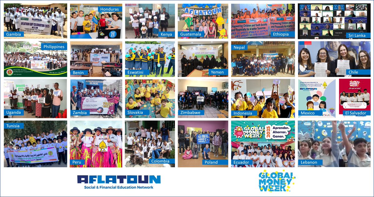 Roeland Monasch (@monasch) on Twitter photo Aflatoun Day & <a href="/GlobalMoneyWeek/">Global Money Week</a>: A Global Boost for Financial Education
See: gmw.aflatoun.org & shorturl.at/C4QAh
First reports from <a href="/Aflatoun/">Aflatoun International</a> partners are coming in!!!
#AflatounDay #GMW25 #GlobalMoneyWeek25 #Lifeskills #FinancialEducation #SDG4 #AflatounDay25 Aflatoun Day & <a href="/GlobalMoneyWeek/">Global Money Week</a>: A Global Boost for Financial Education
See: gmw.aflatoun.org & shorturl.at/C4QAh
First reports from <a href="/Aflatoun/">Aflatoun International</a> partners are coming in!!!
#AflatounDay #GMW25 #GlobalMoneyWeek25 #Lifeskills #FinancialEducation #SDG4 #AflatounDay25
