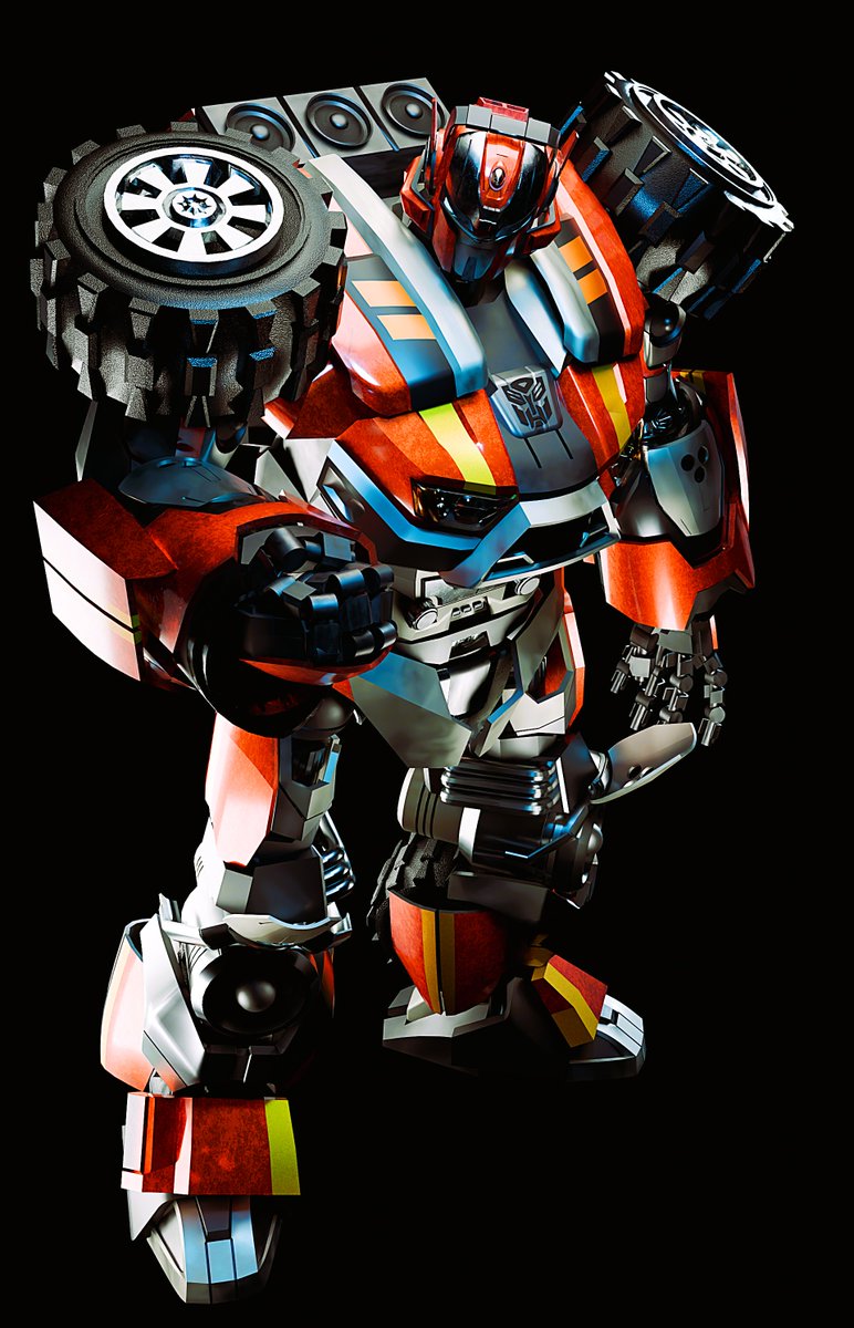 Ikee3d's tweet photo. Blaster #robodream #transformers https://t.co/Mp6trJhE57