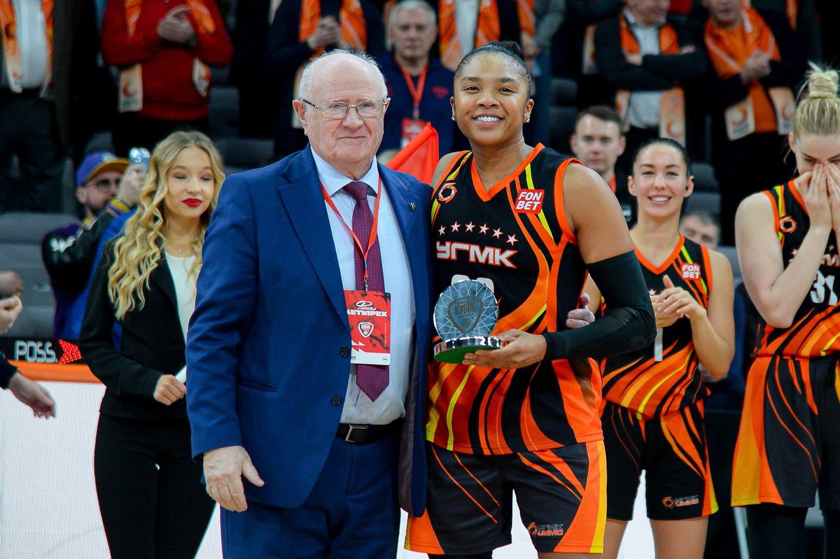 Ben Davis alum Alex Bentley getting MVP honors in Russia. The work toward greatness is always sweet also! She wanted to know how BD basketball was doing!