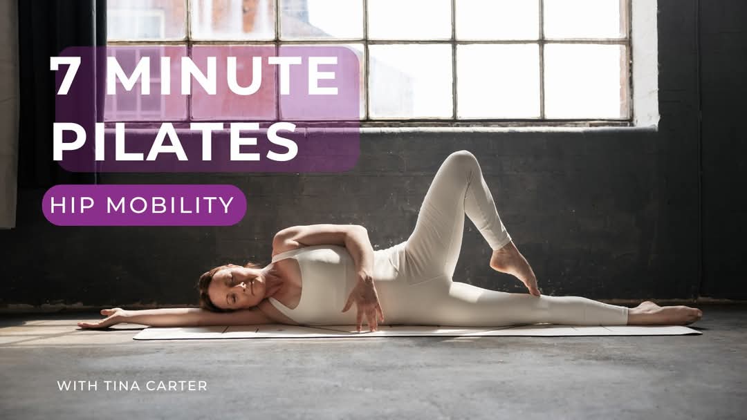 TinaCstudio's tweet photo. 🌟 Struggling with tight hips?

Try this 7-minute Pilates routine to help improve hip mobility, release tension, and boost flexibility! Perfect for all levels—no equipment needed.  

🎥 Watch now on YouTube: https://t.co/MVbVqLxTUF  

#HipMobility #PilatesForHips https://t.co/qbahsweEHJ