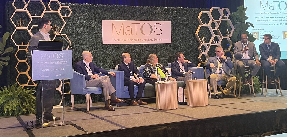 Patrick Hensley, MD (@pjhensley11) on Twitter photo Tremendous discussion with #matosgu25 bladder cancer thought leaders on rapidly changing perioperative MIBC systemic tx!
<a href="/PGrivasMDPhD/">Petros Grivas</a> <a href="/BogdanaSchmidt/">Bogdana Schmidt MD, MPH</a> <a href="/ChadTangMD/">Chad Tang, MD</a> <a href="/DrRosenbergMSK/">Jonathan Rosenberg MD</a> <a href="/CParkMD/">𝐂𝐡𝐚𝐧𝐝𝐥𝐞𝐫 𝐏𝐚𝐫𝐤 𝐌𝐃 𝐅𝐀𝐂𝐏</a> Tremendous discussion with #matosgu25 bladder cancer thought leaders on rapidly changing perioperative MIBC systemic tx!
<a href="/PGrivasMDPhD/">Petros Grivas</a> <a href="/BogdanaSchmidt/">Bogdana Schmidt MD, MPH</a> <a href="/ChadTangMD/">Chad Tang, MD</a> <a href="/DrRosenbergMSK/">Jonathan Rosenberg MD</a> <a href="/CParkMD/">𝐂𝐡𝐚𝐧𝐝𝐥𝐞𝐫 𝐏𝐚𝐫𝐤 𝐌𝐃 𝐅𝐀𝐂𝐏</a>