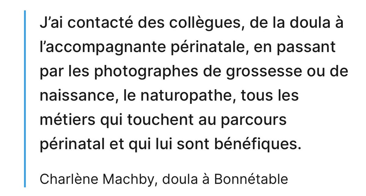 Il n’y a plus d’argent, mais France Travail finance des formations de « Doula », et qui ensuite font la propagande des charlatans (naturopathes) ou quasi escroc (photographes de naissance). 

On va fermer des crèches si on diminue les impôts hein…

actu.fr/pays-de-la-loi…