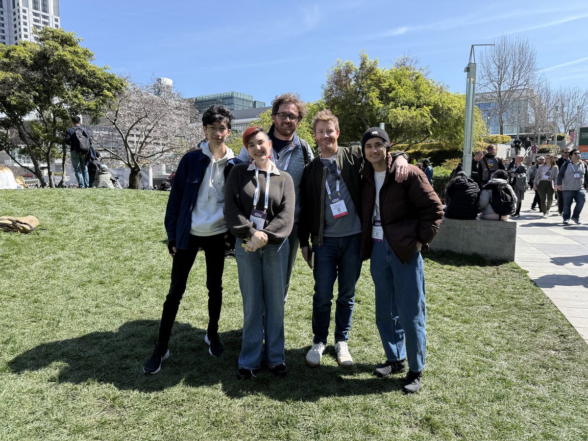 Wrapped up an incredibly insightful week at GDC—so much game dev wisdom packed into every day. But honestly, the highlight was spending time with the amazing WDR Team. Grateful for the laughs, convos, and inspiration!! #GDC2025