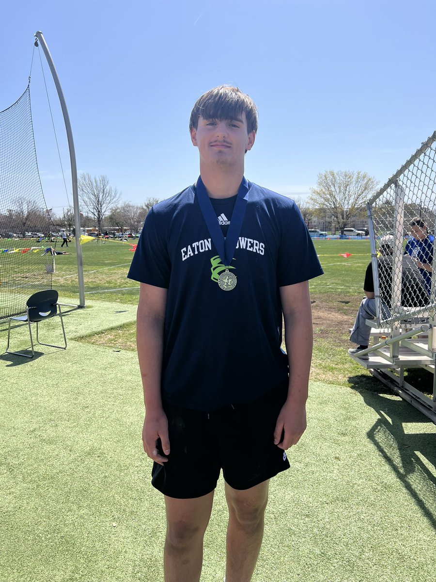 New school record in Discus-168-10
Wins Jesuit-Sheaner Relays
Kaden B. <a href="/EatonEagleFB/">Eaton Eagle Football</a> <a href="/EatonHighSchool/">Eaton Eagles</a>