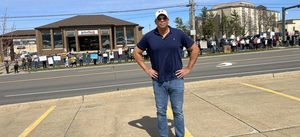 Congressman Alford,

Look at all the people in front of your office. They want to hear from you. And you are still hiding. They want to know why you are not pushing back on Elon Musk’s damaging policies. Yes, they are angry. Come out and do your job.