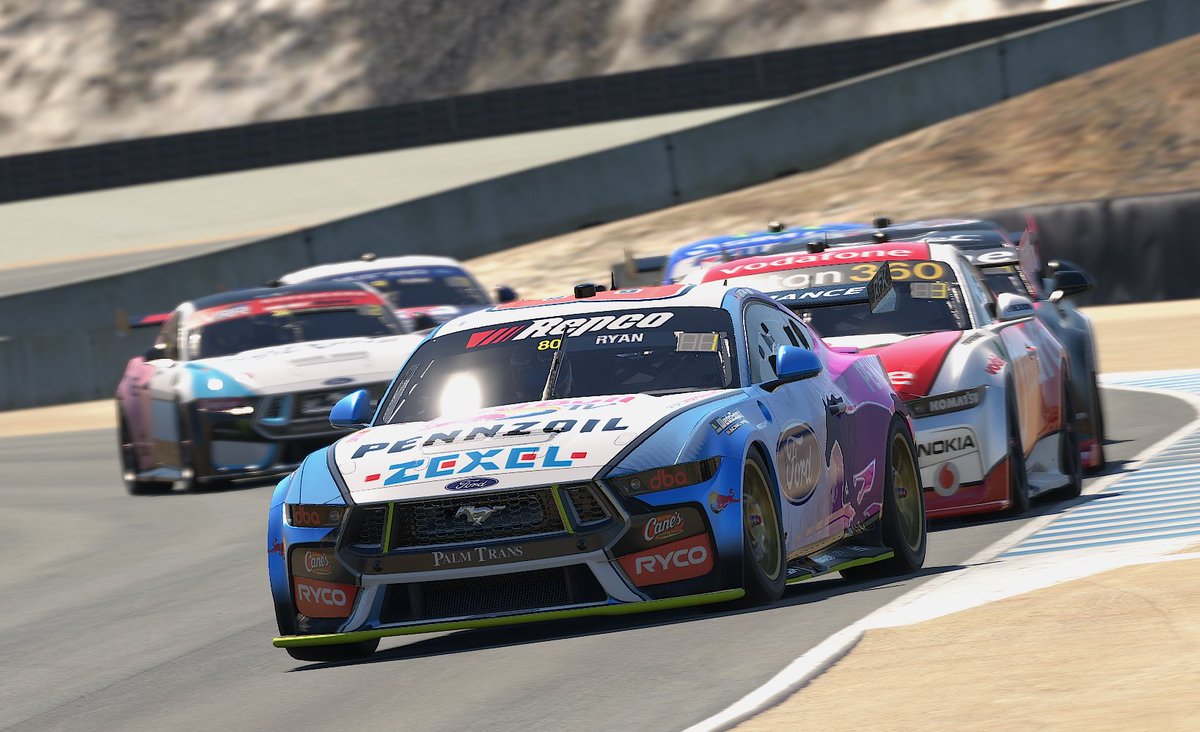 Double podium!!! Insanely happy to walk away with that. Our Mustang was fast but not quite on podium pace, but I placed the car where I needed to, didn't make any mistakes, capitalized on other's, led a lap, and stole a whole heap of points today! P6 -&gt; P3 -&gt; P3!!! 💙🍾