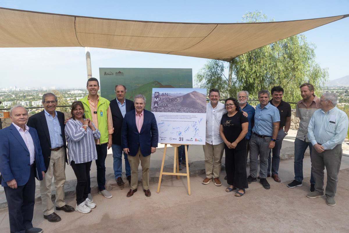 En el #DíaMundialDelAgua💧, vamos a comprometer todos nuestros esfuerzos para cumplir uno de los sueños más anhelados nuestra comunidad: Hacer del Parque Metropolitano Cerros de #Renca ⛰️ el próximo pulmón verde para toda la ciudad.