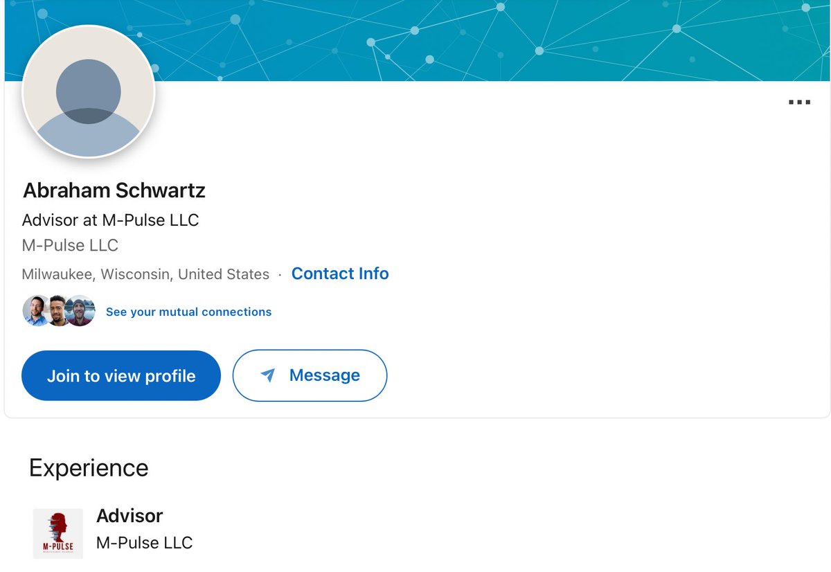 JamesHartline's tweet photo. @akafaceUS The underlying background story I'm still researching is on M-Pulse LLC advisor Abraham Schwartz, a CPA in Monroe, NY with the firm Steiff &amp; Schwartz. I love how Maroun describes M-Pulse LLC as a "crisis management" firm. https://t.co/JbjHxGGpIU